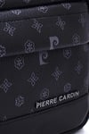 01pc002000 Erkek El Çantası El Pörtföyü Clutch Çanta Baskılı Siyah