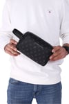 01pc002001 Erkek El Çantası El Pörtföyü Clutch Çanta Baskılı Siyah