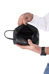 01pc002001 Erkek El Çantası El Pörtföyü Clutch Çanta Baskılı Siyah