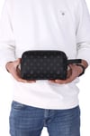 01pc002001 Erkek El Çantası El Pörtföyü Clutch Çanta Baskılı Siyah