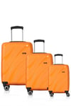 5223 POLİPROPİLEN 3 LÜ VALİZ SETİ