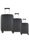 5224 BÜYÜK+ORTA+KABİN+MAKYAJ 4'LÜ TRAVEL VALİZ SETİ