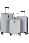 5224 BÜYÜK+ORTA+KABİN+MAKYAJ 4'LÜ TRAVEL VALİZ SETİ