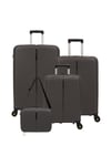 5224 BÜYÜK+ORTA+KABİN+MAKYAJ 4'LÜ TRAVEL VALİZ SETİ