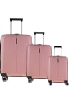 5224 BÜYÜK+ORTA+KABİN+MAKYAJ 4'LÜ TRAVEL VALİZ SETİ