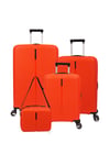 5224 BÜYÜK+ORTA+KABİN+MAKYAJ 4'LÜ TRAVEL VALİZ SETİ