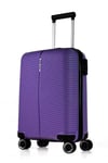5224 Mor Polipropilen 3'lü Valiz Seti - Lier