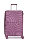 Benetton 2'li Set Orta Ve Kabin Boy %100 Polipropilen Valiz Bordo 14Bnt8002