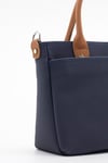 BENETTON KADIN KOL ÇANTASI LACİVERT-CAMEL BNT1829