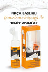 Brush Clean Susuz Fırçalı Ayakkabı Temizleme Köpüğü Cleaning Mate Solutions Leke Sihirbazı