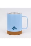 çelik mavi sıcak soguk yalıtımlı bardak Cork Mug 350ml Termos Kupa Bardak Matara MAVİ stan