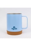 çelik mavi sıcak soguk yalıtımlı bardak Cork Mug 350ml Termos Kupa Bardak Matara MAVİ stan