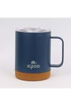 Cork Mug 350ml Termos Kupa Bardak Matara AÇIK-LACİVERT