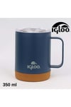 Cork Mug 350ml Termos Kupa Bardak Matara AÇIK-LACİVERT