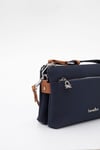KADIN KOL ÇANTASI LACİVERT-CAMEL BNT1846