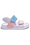 Krixi 321F23Y252 Beyaz Pembe Ortopedik Günlük Kız Çocuk Spor Sandalet