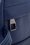Lacivert Monogram El Tutma Saplı Üç İç Cepli Erkek El Çantası - Potföy Çanta 01PC002000