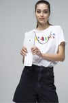 Monogram Beyaz Kadın Çapraz Askılı Çanta Vlt061