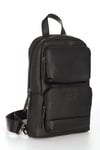 Pirre Cardin 01PC00108 Vegan bodybag omuz çantası suya dayanıklı SİYAH