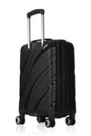 Unisex Trolley Valiz Siyah 5223-s Küçük Boy