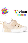 Vicco Momo Işıklı Ortopedik Çocuk Spor Ayakkabı BEJ