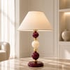 Cherry Pirinç Detaylı Masif Abajur