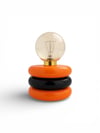 LİNA ORANGE LAMBA METAL DETAYLI