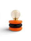 LİNA ORANGE LAMBA METAL DETAYLI