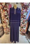 Missemramıss Kadın Lacivert Elegante Triko Elbise