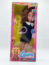 Laura parti bebek/33 cm sesli kız bebek