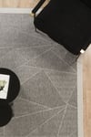 Modern Desen Jüt Sisal Halı Yolluk – Leke Tutmaz, Kaymaz Tabanlı, Bordürlü Mutfak ve Koridor Halısı