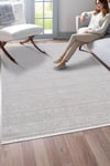 Yıkanabilir Modern İskandinav Model Kaymaz Taban Antialerjik Gri Halı 0868 Monza
