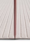 Yumuşak Dokulu Yıkanabilir Modern Çizgili Desen İskandinav Halı 01650 Art