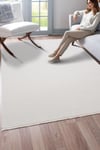 Yumuşak Dokulu Yıkanabilir Modern Çizgili Desen İskandinav Halı 01650 Art