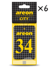 AREON CITY 34 6'lı