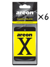 AREON X TR VANİLYA BLACK 6'lı