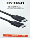 1.5 Metre Hdmi Kablo Hytech Hy-Xhd01 Hdmi To Hdmi