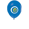 11'' NAZAR BASKILI BALON