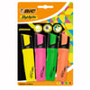 BIC Marking Flat Highlighter Fosforlu Kalem 4'lü blister 