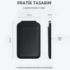 Bix TMW1 MagSafe Pocket Wallet Siyah