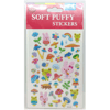 BUBU-SWP-10098 BU-BU SOFT PUFFY STICKERS FOREST LIFE 10,9X20,5
