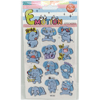 BUBU-SWP-1806 BU-BU EMOTIONS STICKERS ELEPHANTS 10,9X20,5