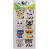 BUBU-SWP-2303 BU-BU PUFFY STICKERS KEDILER 9X21