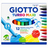 Giotto Turbo Maxi Keçeli Kalem 12 Li Boyama Kalemi Seti 