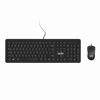 İZOLY KM9400 Q-F KLAVYE MOUSE KABLOLU SİYAH