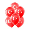 KMP- BANİ BALON BASKILI İÇ MEKAN AY YILDIZ 100 LÜ