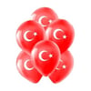 KMP- BANİ BALON BASKILI İÇ MEKAN AY YILDIZ 100 LÜ