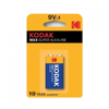 KODAK 1 ADET MAX AKALİN 9 VOLT PİL