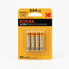 Kodak Ultra Premium 4 Adet AAA ince pil