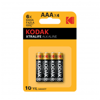 KODAK XTRALIFE 4 ADET ALKALİN İNCE PİL - AAA